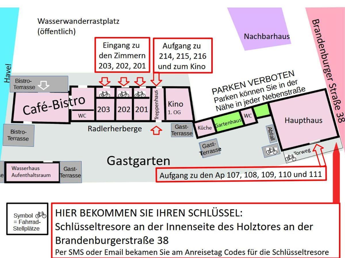 Aparthotel Kulturgasthof Alte Reederei Fürstenberg-Havel Exteriér fotografie