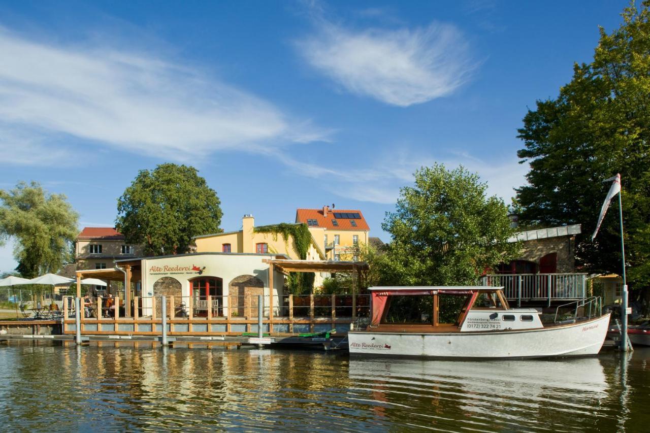 Aparthotel Kulturgasthof Alte Reederei Fürstenberg-Havel Exteriér fotografie